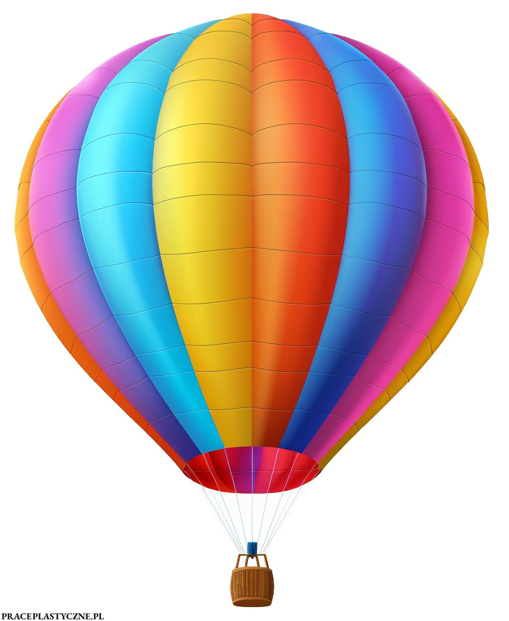 Balon na ciepłe powietrze – obrazek